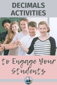 a group of students giving thumbs up in front of a chalkboard with the words, how to engage your students