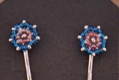 Set of two beaded bobby pins. Made with vintage seed beads and available in many color combinations. Perfect for bridesmaids, special occasions, or just when you want pretty hair. Beaded Bobby Pins, Wedding Jewelry Earrings, Pretty Hair, Wedding Earrings, Pretty Hairstyles, Bobby Pins, Color Combinations, Seed Beads, Wedding Jewelry