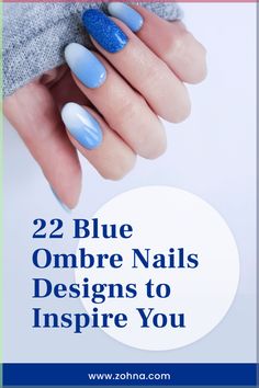 Pale Blue Ombre Nails, Winter Blue Nails Dip Powder, Blue Watercolor Nails, Blue And White Ombre Nails Acrylic, Blue Ombre Nails Almond, Blue Sns Nails Designs, Blue Ombre Nails Short, Aqua Gel Nails, White And Blue Ombre Nails