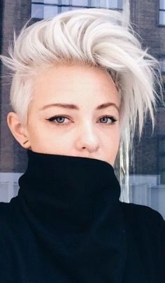 Image result for edgy haircut Long Hair Mohawk, Women Undercut, Haircut 2022, Hair Undercut, Short Hair Lengths, Haircut Curly, Undercut Pixie, Short Pixie Haircuts, Undercut Hairstyles