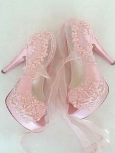 Shoes Quinceanera, Quinceanera Shoes, Pink Wedding Shoes, Pretty Heels, Pretty Quinceanera Dresses