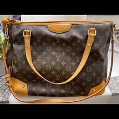 Authentic Louis Vuitton Monogram Hand Bag W 16” H 12” D 6” Good Condition Good Size For Carryall. Including Dust Bag. Louis Vuitton Carryall, Louis Vuitton Bags, Hand Bag, Authentic Louis Vuitton, Womens Tote Bags, Louis Vuitton Monogram, Louis Vuitton Bag, Dust Bag, Louis Vuitton