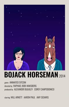 the poster for bojack horseman