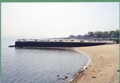 there is a large boat on the beach