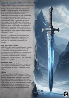 Shards of the Iceheart PDF | Patreon Dnd Equipment, Magic Armor, Dnd Magic Items, Dnd Magic, Dnd Races, Dnd Homebrew, Dungeons And Dragons Classes, Dnd 5e Homebrew, Dnd Dragons