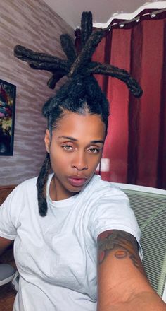 Loc Aesthetic, Long Natural Hair Styles, Doll Hair Ideas, Black Women Locs, Hairstyles For Locs