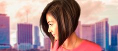 Bob haircuts are adorable. They can add depth and dimension to any hair type and texture. Check out these 18 trendy bob hair cuts for any occasion. Bob Hair Cuts, A Bob Haircut, Latest Bob Hairstyles, Trendy Bob, Inverted Bob Hairstyles, Layered Bob Short, Stacked Bob Haircut, A Bob, Bob Hairstyles For Fine Hair