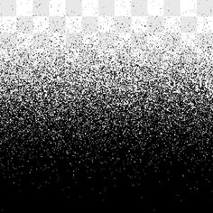 an abstract black and white background with small speckles on the bottom half of it