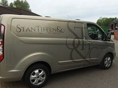 Vehicle Signage Design, Truck Lettering, Van Signs, Van Racking, Gold Vans, Car Sticker Design