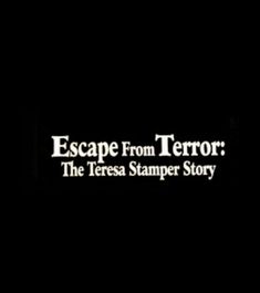 the logo for escape from terror, which is featured in an advertiser's book