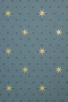 a blue background with gold stars on it