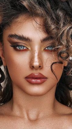 Medieval Makeup, Bohemian Makeup, Sultry Makeup, High Fashion Makeup, Runway Makeup, Photoshoot Makeup, Glow Skin, Face Photography