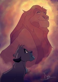 the lion and the mouse from disney's live - action movie, simba