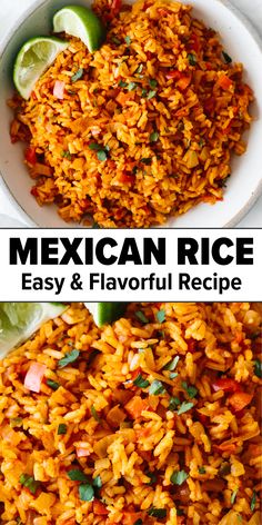 Easy Mexican Rice Best Mexican Rice, Easy Mexican Rice, Mexican Rice Recipe, Mexican Rice Easy, Easy Rice Recipes, Mexican Dinner, Salad Pasta