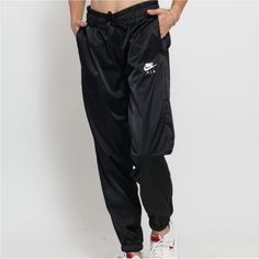 New Without Tags Nike Air Jordan Sweatpants, Black Joggers, Pants Color, Nike Pants, Nike Black, Black Nikes, Track Pants, Nike Women, Pant Jumpsuit