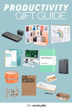 These productivity gifts are LIFE-CHANGING! Whether you’re gifting or treating yourself, they will completely transform how you get things done. ✨ Get Things Done, Lined Notebook, Habit Tracker, Good Vibes Only, Monthly Planner