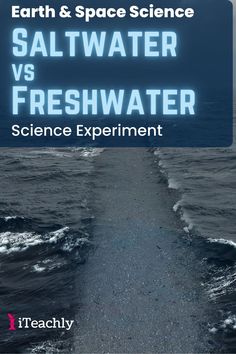 the cover of earth and space science saltwater vs fresh water science experiment