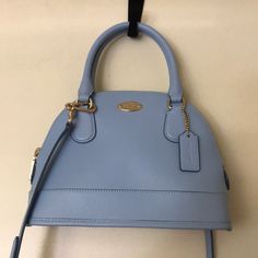 Beautiful Blue Mini Bag. Euc 9 3/4 X 7 X 3 Kate Spade Top Handle Bag, Coach Bags, Mini Bag, Top Handle Bag, Bag Lady, Blue, Women Shopping, Color