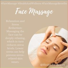 Unlock the timeless beauty secret that has been treasured by people across cultures for generations, and for a good reason. Discover the benefits of Face Massage, from enhanced circulation and relaxation to reduced tension and a radiant complexion. But Remember that while face massages can provide these benefits, they should be performed gently and with clean hands or using appropriate skincare tools. #FaceMassage #TimelessBeauty #HealthAndWellness #MindfulMovement #FaceMassageBenefits Face Massage Benefits, Face Massages, Facial Massage Techniques, Natural Face Lift, Massage Benefits, Remove Toxins, Facial Muscles, Face Mist