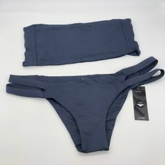 New With Tags Tavik + Swim Bikini Top And Swim Bikini Bottoms. Size Large. From A Smoke Free Home. Water Clothes, Navy Blue Bikinis, Swimsuit Inspo, Tank Bikinis, Cute Swimwear, Belly Shirts, Beachy Outfits, Summer Bathing Suits, Cute Clothing Stores