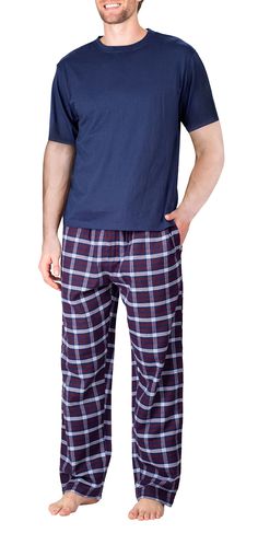 PRICES MAY VARY. The SLEEPHERO Men’s Short Sleeve Crewneck Pajama Set features warm soft flannel pajama bottoms and a short sleeve crewneck T Shirt The Pajama Pants feature 2 side pockets and an adjustable drawstring waistand for maximum comfort. 2 Piece Set - Each Pajama Pant is paired with a matching short sleeve sleep shirt to keep you cool and comfortable No sweat - lightweight and breathable to keep you cool when the heat turns up. Available in various different plaid patterns and colors. O Guys Pajamas, Men’s Pjs, Pajama Day At School, Plaid Pajama Pants Men, Flannel Pajama Bottoms, Mens Flannel Pajamas, Plaid Pajamas Boys, Pajama Outfit, Pajama Day