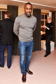 Idris Elba Style, Real Outfits, Well Dressed Man, Manly Stuff, Most Stylish Men, Dress Men, Fashion Boy, Best Dressed Man, Idris Elba