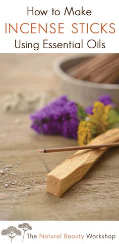 Make Incense Sticks, Make Incense, How To Make Incense, Homemade Incense, Diy Incense, Beauty Workshop, Incense Blends, Padi Diving, Eo Blends