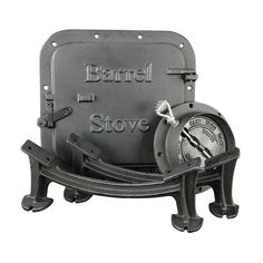 Get more heat out of your stove with the US Stove BK100E/BSK1000 camp stove kit. This kit converts a 36 or 55 gallon steel drum into a primitive camp stove, increasing the amount of heat emitted by the barrel stove. It is intended to be used in conjunction with the BKAD500 double barrel adapter kit if you want to double the size of your camp stove.This kit is made of high-quality cast iron for maximum efficiency and includes legs, a door, and a flue collar, with the barrel sold separately. Furthermore, with all mounting hardware included in the package, this portable stove is simple to assemble. With the US Stove kit BK100E/BSK1000 camp stove kit, you can have a fantastic camping and hunting experience. Get yours right now from PlumbersStock! Us Stove Company, 55 Gallon Steel Drum, Barrel Stove, Wood Burning Heaters, 55 Gallon Drum, Wood Pellet Stoves, Wood Heater, Cast Iron Fireplace, 55 Gallon