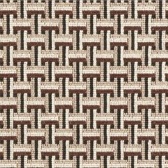 an abstract woven fabric pattern with brown and white colors