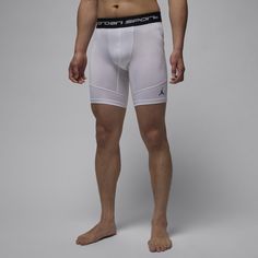 Our sweat-wicking technology takes the lightweight, stretchy material of these tight-fitting shorts to the next level. Designed to move with you, they provide a supportive, comfortable silhouette. Sport Man, Nike Dri Fit, Workout Shorts, Stretchy Material, Next Level, Polyester Spandex, Dri Fit, White Shorts, Knit Fabric