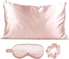 Satin Eye Mask, Silk Pillowcase Hair, Satin Pillow, Satin Bedding, Cute Birthday Gift, Towel Wrap, Satin Pillowcase, Silk Pillow, Sleep Set