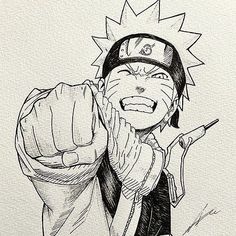 Naruto Painting, Arte Doodle, Naruto Tattoo, Best Anime Drawings, Anime Drawing Books, Naruto Drawings