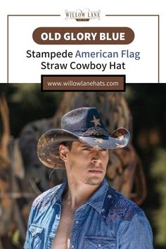 Genuine Panama straw cowboy hat Mens Western Vest, Western Wedding Bands, Mens Cowboy Hats