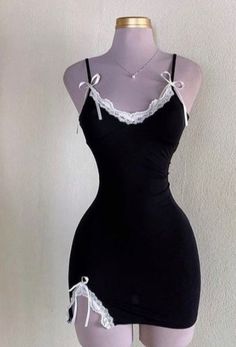 Victoria Secret Outfits, Classy Prom Dresses, Dress Y2k, Mini Dress Fashion, Simple Trendy Outfits