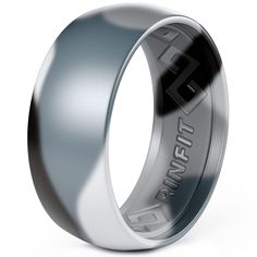 PRICES MAY VARY. Patented Design: Rinfit silicone wedding band fits any lifestyle or dynamic profession; Step edge keeps you comfortable under all conditions by reducing skin contact and moisture accumulation Silicone Wedding Band Men: Choose from a wide variety of sizes and colors of men's silicone rings, or make one of a kind rubber wedding ring sets for him and her, tailored to your taste and style Sized Like Traditional Rings: Flexible yet durable silicone wedding rings ensure comfort while Colored Wedding Rings, Rubber Wedding Band, Rubber Rings Wedding, Silicone Wedding Ring, Wedding Ring For Men, Silicone Wedding Band, Mens Gold Wedding Band, Silicone Wedding Rings, Black Tungsten Rings