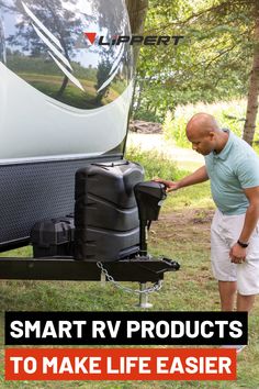 Like a home, your RV can be equipped with smart products that make it smarter, safer and easier to hit the road and RV travel. Take a peek at a few RV gadgets currently at the forefront of “smart” RVing. Do you own any smart RV accessories? Learn more about smart RV items here. Rv Gadgets, Smart Car Accessories, Cool Car Gadgets, Smart Cars, Smart Products, Cool Gadgets For Men, Smart System