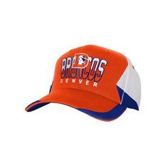 Let your young Denver Broncos fan showcase their growing devotion to the squad with this bold Retrodome adjustable hat from Mitchell & Ness. It features classic Denver Broncos graphics from a bygone era that give this cap plenty of vintage flair. The precurved bill provides a distinct shape, while the snap closure makes securing the right fit simple when your youngster wants a spirited look before the next kickoff.Let your young Denver Broncos fan showcase their growing devotion to the squad wit Throwback Adjustable Trucker Baseball Cap, Throwback Curved Bill Adjustable Hats, Throwback Adjustable Curved Bill Hats, Collegiate Sports Trucker Hat With Curved Brim, Collegiate Trucker Hat With Curved Brim For Sports, Team-colored Snapback Hat For Sports Events, Throwback Game Day Hat With Curved Brim, Team-colored Snapback Fitted Hat For Sports Events, Sports Fan Baseball Cap With Team Logo