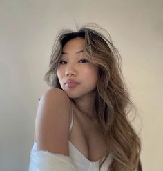 Asian Hair Inspo, Asian Brown Hair, Asian Hair Dye, Asian Hair Highlights, Balayage Asian Hair, Blonde Asian Hair, Hair Color Asian, Blonde Asian, Brown Hair Inspo