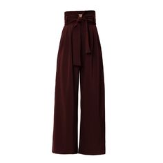 Women's burgundy trousers are made of dense viscose. These trousers are the perfect choice for cold weather. Capturing the silhouette of the season, our new, fashion favorite Pant lengthens the leg with a high-waist, wide-leg silhouette. Expertly engineered pleating, corset at the waist and matching belt sculpt the waist, while our famously refined fabric instills beautiful drape for exquisite movement. Made in Moldova Artisanal Vegan Care: delicate wash at 30 degrees 100% VISCOSE Corset Pants High Waist, Copper Autumn, Red Wide Leg Trousers, Burgundy Trousers, Red Wide Leg Pants, Corset Pants, Clothing Closet, Trousers Women Wide Leg, Burgundy Pants