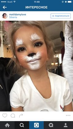 make up Bunny Face Paint, Carnaval Make-up, Bunny Makeup, Easter Makeup, Face Painting Easy, Kids Face Paint, Makijaż Smokey Eye