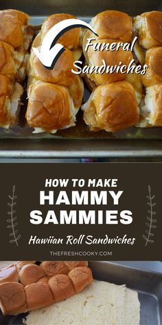 how to make hammy sandwiches in the slow cooker