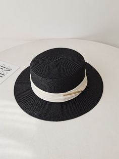 Sun Hat, Straw Hat, Flat Top Hat, Stiff Brim, Summer Hat, Beach Hat, Bolero Hat, Boater Hat, Straw French Hat, Wide Brim Hat, Gardening Hat - Etsy Bolero Hat, French Hat, Flat Top Hat, Gardening Hat, Boater Hat, Summer Hat, Beach Hat, Wide Brimmed Hats, Brim Hat