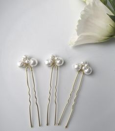 Pearl Wedding hairpin Pearl Bridal hairpin Pearl hair pin Pearl Wedding hair accessories Pearl Bridal hair accessories Set of glass pearls (not plastic) 6mm and 4mm pearls. Pearl Hair Pin, Pearl Hair Pin Wedding, Pearl Wedding Hair, Bridal Hair Pins Pearl, Wedding Hair Pin, Pearl Bridal Hair, Bridal Hair Pin, Accessories Pearl, Hair Accessories Pearl