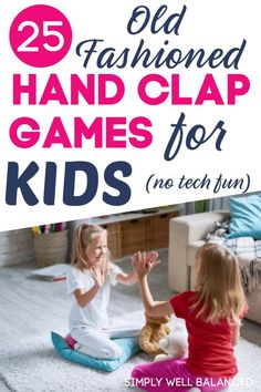 Hand Clapping Games, Clapping Games, Grandparents Activities, Games To Play With Kids, Fit Bodies, Fun Games For Kids, Indoor Activities For Kids, Teach Kids