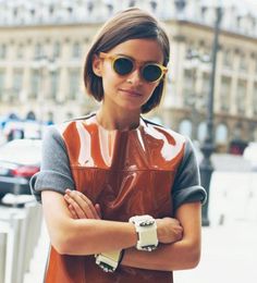 Style Icon : Miroslava Duma | Trendy We Fryzurach, Miroslava Duma, Penteado Cabelo Curto, Style Crush, Long Bob, Short Bob, Petite Fashion, Pixie Haircut