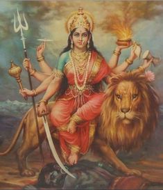 Parvati Goddess Art, Hindu Cosmos, Goddess Kali Images, Durga Devi, Arte Yoga, Jai Mata Di, Aadi Shakti, Saraswati Goddess, Durga Painting