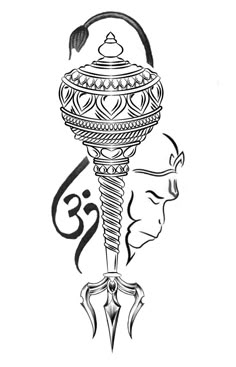 Hanuman Tattoo Design, Hanuman Tattoo, Thailand Traditional, Shiva Sketch, Traditional Tattoo Designs, Band Tattoo Designs, Om Tattoo, Shiva Tattoo Design, Buddha Tattoo