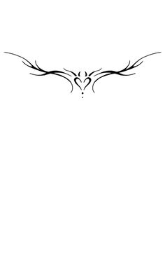 a black and white drawing of a bird with long wings flying in the sky above it