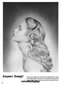 Teenage Hairstyles, 1950s Hairstyles, 50s Hairstyles, Fun School, Pin Curls, Prom Updos, School Hairstyles, Retro Hairstyles, Long Hairstyles