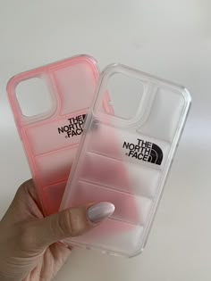 the north face phone case in pink